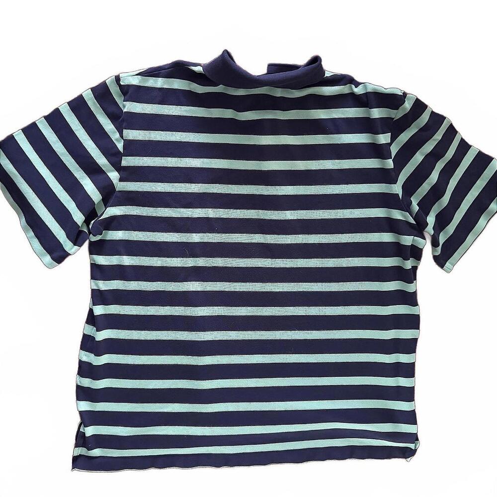 Polo Golf Ralph Lauren Shirt Men's L Pima Cotton Castle Pines Striped Vintage‎ - Picture 4 of 8